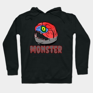 Monster Head of Deep Sea Fish Hoodie